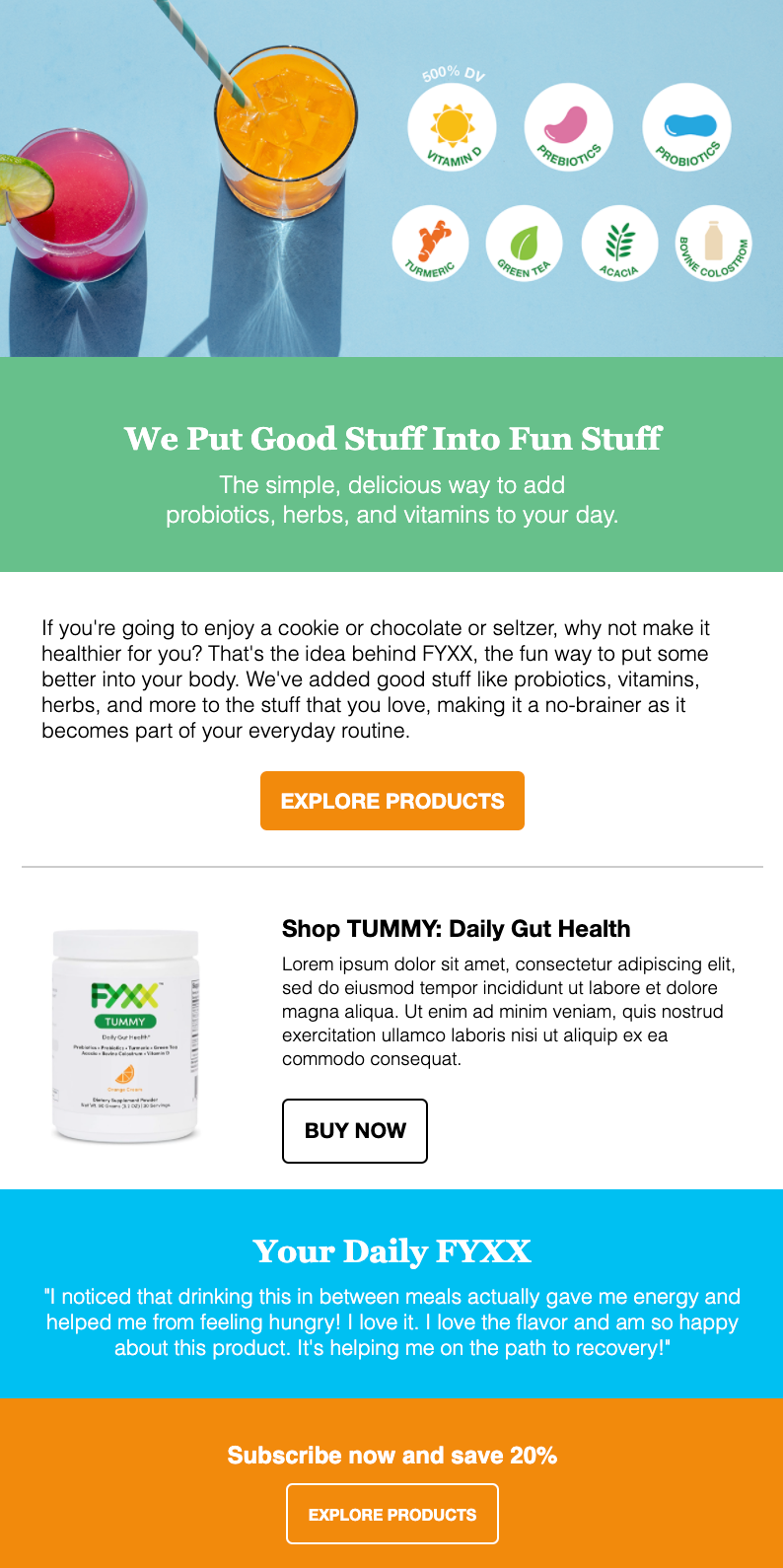 Email - Product Introduction